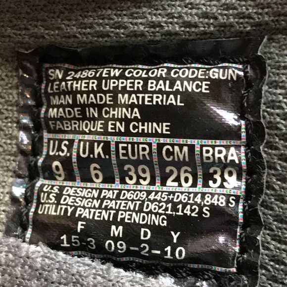 Skechers Shape Ups Mary Jane Hook & Loop Gray Comfort Shoes 24867EW Women Size 9 - Picture 11 of 12